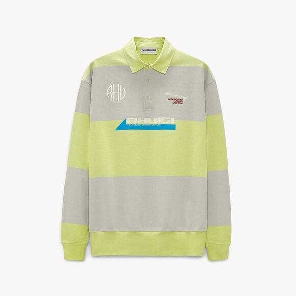 ZARA X RHUIGI COLOR BLOCK POLO Sweatshirt - Picture 5 of 9
